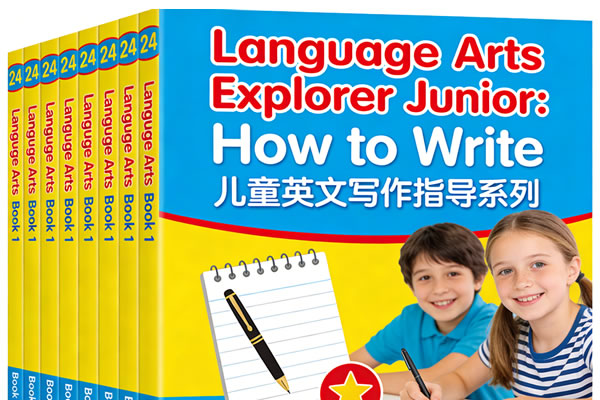 儿童英文写作指导教材《language Arts Explorer Junior：how To Write》系列24册全